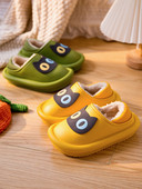 Detské zimné papuče - s vnútorným chlpatým materiálom