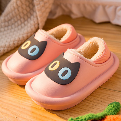 Detské zimné papuče - s vnútorným chlpatým materiálom