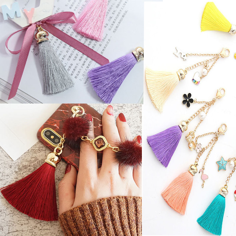 5 buc/lot 5 cm ciucuri de mătase Cercei Accesorii ciucuri artizanale pentru perdele Artizanat cadou manual accesorii pentru realizarea de bijuterii