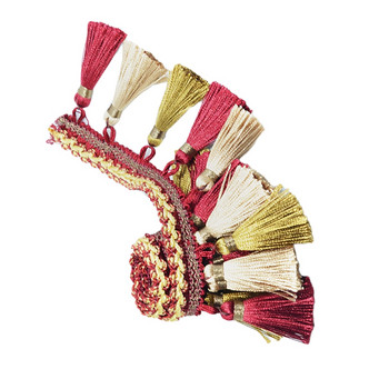 1 ярд Европейски кант с пискюли Украса с ресни за декорация на завеси за дрехи