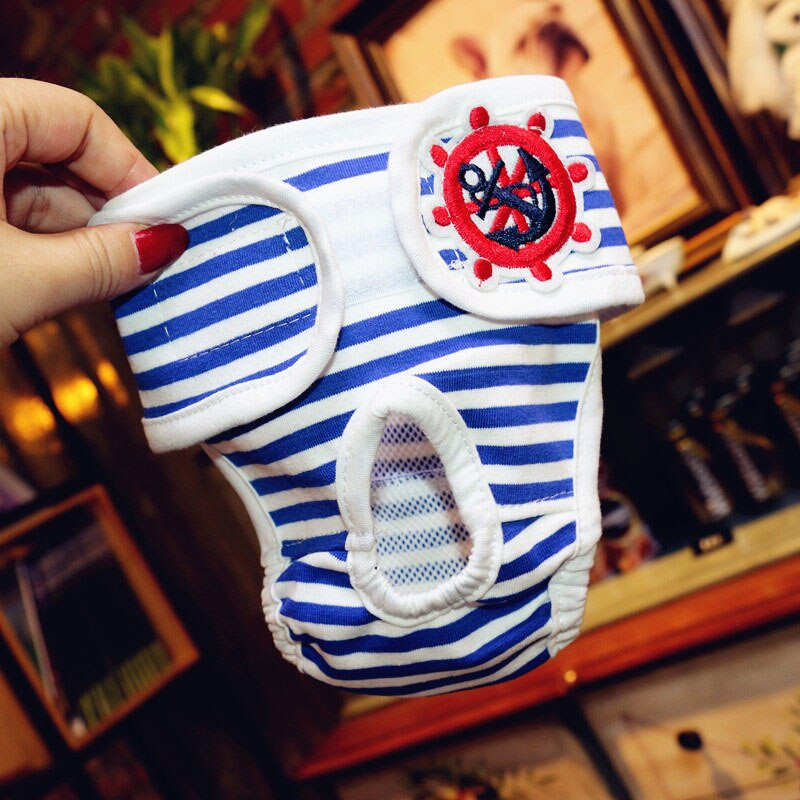 Σορτς κατοικίδιων για θηλυκό σκυλί Εσώρουχα υγιεινής για σκύλους πάνες Small dogs Shorts βαμβακερό φυσιολογικό παντελόνι σκύλου Sous Vetement Femme