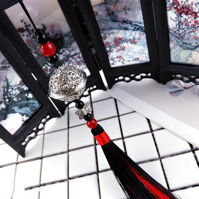 2Pcs Jingle Bell Butterfly Tassels Pendant DIY Jewelry Charms Декоративно изкуство Занаяти Аксесоари Чанта за дрехи Ключ Пискюл Орнамент