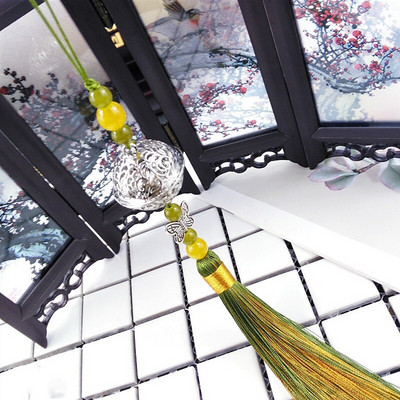 2Pcs Jingle Bell Butterfly Tassels Pendant DIY Jewelry Charms Декоративно изкуство Занаяти Аксесоари Чанта за дрехи Ключ Пискюл Орнамент