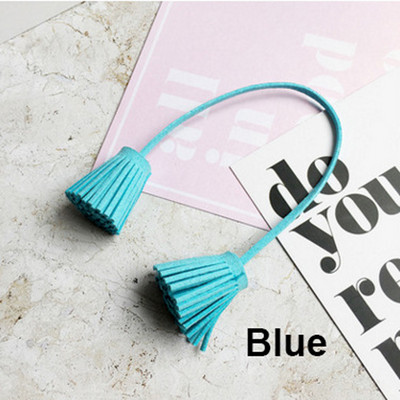 12 tk/partii 3 cm tõmberõngas, kahepealine kunstnahast tutid, narmad, nahast tutid.