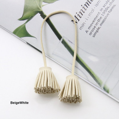 12 tk/partii 3 cm tõmberõngas, kahepealine kunstnahast tutid, narmad, nahast tutid.