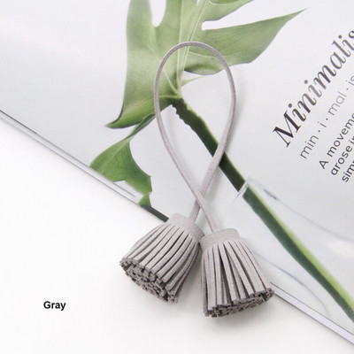 12 tk/partii 3 cm tõmberõngas, kahepealine kunstnahast tutid, narmad, nahast tutid.