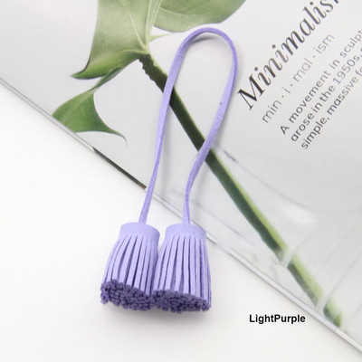 12 tk/partii 3 cm tõmberõngas, kahepealine kunstnahast tutid, narmad, nahast tutid.