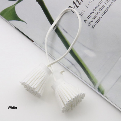 12 tk/partii 3 cm tõmberõngas, kahepealine kunstnahast tutid, narmad, nahast tutid.