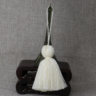 WFFNNKC Nové 5 ks polyesterových nadýchaných strapcov, lemov, bytového textilu, odevov, závesov, remesiel, zavesných strapcov, módnej tašky, prívesku