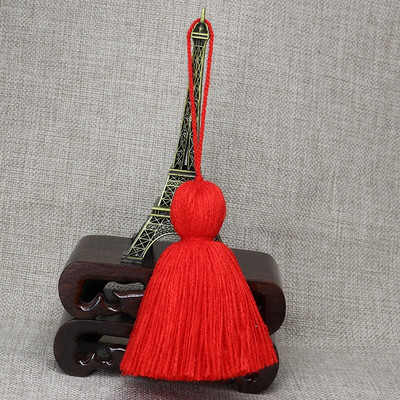 WFFNNKC Nové 5 ks polyesterových nadýchaných strapcov, lemov, bytového textilu, odevov, závesov, remesiel, zavesných strapcov, módnej tašky, prívesku