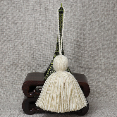 WFFNNKC Nové 5 ks polyesterových nadýchaných strapcov, lemov, bytového textilu, odevov, závesov, remesiel, zavesných strapcov, módnej tašky, prívesku