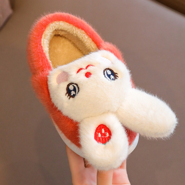 Trijų spalvų vaikiškos šlepetės mergaitėms