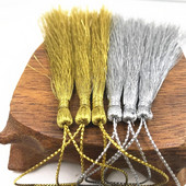 50 tk 8mm kullast ja hõbedast traadist tutt isetehtud ehted aksessuaarid kingitus kaunistuste tutt / Järjehoidja / Riietus / Kardinatutt