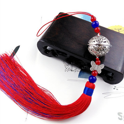 2 ks čínskych klasických zvončekov, strapcových príveskov, DIY remeselných príveskov, oblečenia, vlasových doplnkov, ručne vyrobených bytových dekorácií, dielov na šperky, strapcov.