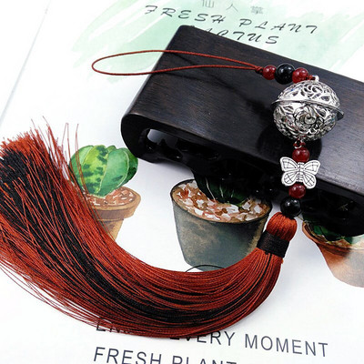 2 ks čínskych klasických zvončekov, strapcových príveskov, DIY remeselných príveskov, oblečenia, vlasových doplnkov, ručne vyrobených bytových dekorácií, dielov na šperky, strapcov.