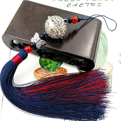 2 ks čínskych klasických zvončekov, strapcových príveskov, DIY remeselných príveskov, oblečenia, vlasových doplnkov, ručne vyrobených bytových dekorácií, dielov na šperky, strapcov.