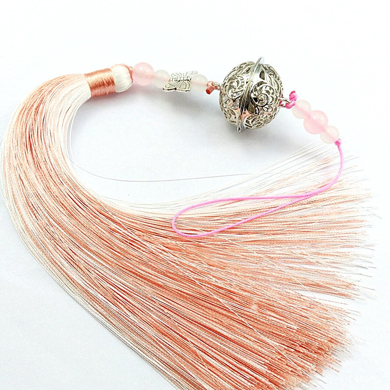 2 ks čínskych klasických zvončekov, strapcových príveskov, DIY remeselných príveskov, oblečenia, vlasových doplnkov, ručne vyrobených bytových dekorácií, dielov na šperky, strapcov.