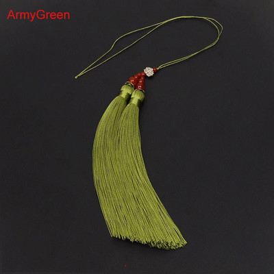 1 ks Lotus dvojitý strapec hodvábny závesný strapec prívesok strapce čínsky strapec pre DIY záclony bytové dekorácie príslušenstvo