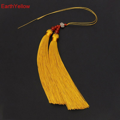 1 ks Lotus dvojitý strapec hodvábny závesný strapec prívesok strapce čínsky strapec pre DIY záclony bytové dekorácie príslušenstvo