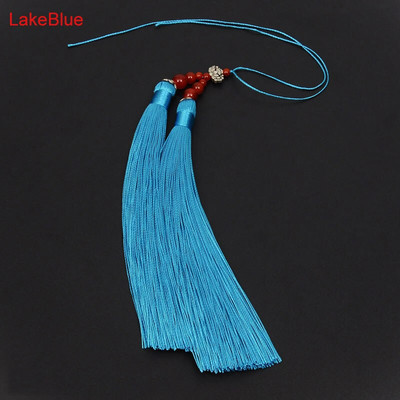 1 ks Lotus dvojitý strapec hodvábny závesný strapec prívesok strapce čínsky strapec pre DIY záclony bytové dekorácie príslušenstvo