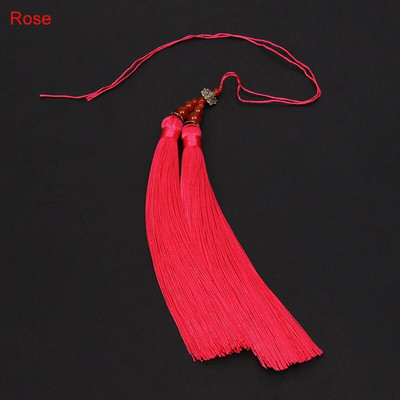 1 ks Lotus dvojitý strapec hodvábny závesný strapec prívesok strapce čínsky strapec pre DIY záclony bytové dekorácie príslušenstvo