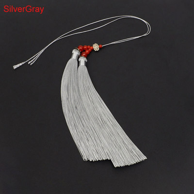 1 ks Lotus dvojitý strapec hodvábny závesný strapec prívesok strapce čínsky strapec pre DIY záclony bytové dekorácie príslušenstvo