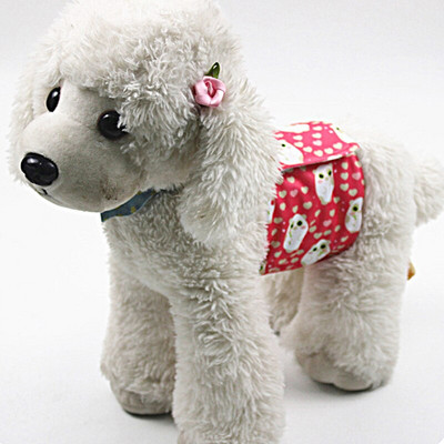 Scutece pentru câini pentru animale de companie, desene animate, reglabile, lavabile, reutilizabile, pantaloni scurți pentru câini, chiloți pentru animale de companie, pantaloni fiziologici, câini mici, medii mari