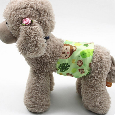 Scutece pentru câini pentru animale de companie, desene animate, reglabile, lavabile, reutilizabile, pantaloni scurți pentru câini, chiloți pentru animale de companie, pantaloni fiziologici, câini mici, medii mari