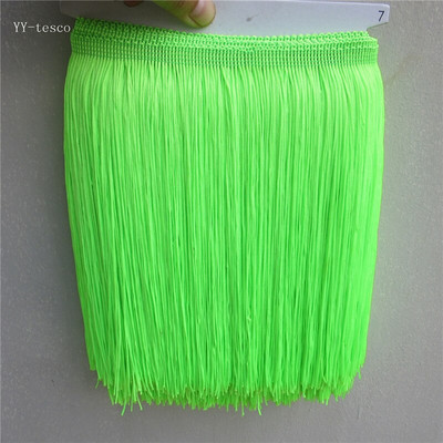 1 ярд/партида 25 СМ дълга полиестерна дантела с пискюл ресни бежово жълта дантелена облицовка панделка ушита латиноамериканска рокля дреха завеса Направи си сам аксесоари