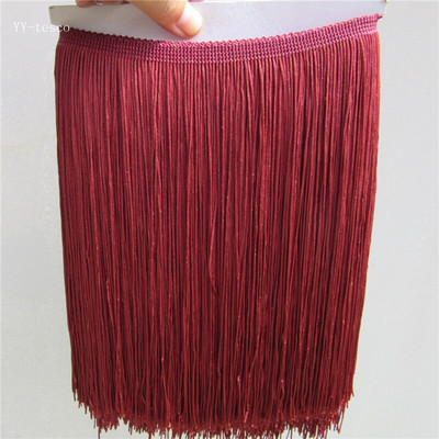 1 ярд/партида 25 СМ дълга полиестерна дантела с пискюл ресни бежово жълта дантелена облицовка панделка ушита латиноамериканска рокля дреха завеса Направи си сам аксесоари