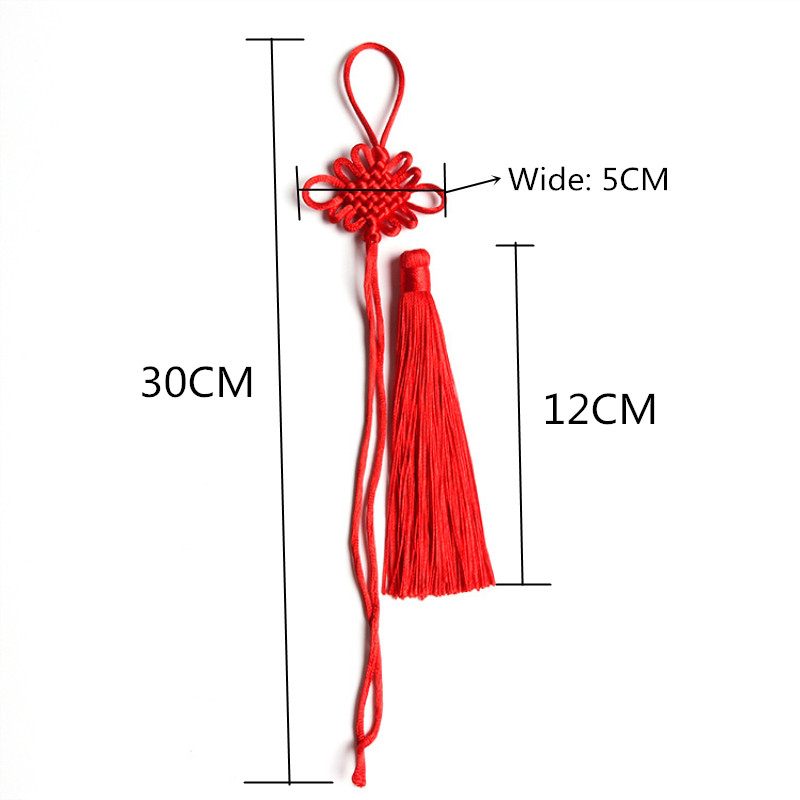 10 бр. полуобработени китайски възли пискюли Направи си сам бижута домашен текстил завеси облекла декоративни аксесоари висулка занаятчийски пискюли