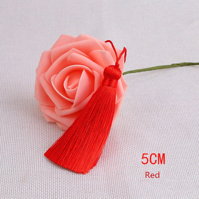 10 ks 5 cm krátke tučné mini strapce strapce DIY prívesok šperky záves odevy dekoratívne doplnky taška prívesok remeselné strapce