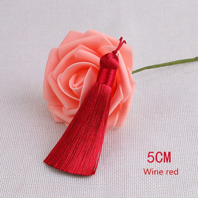 10 ks 5 cm krátke tučné mini strapce strapce DIY prívesok šperky záves odevy dekoratívne doplnky taška prívesok remeselné strapce