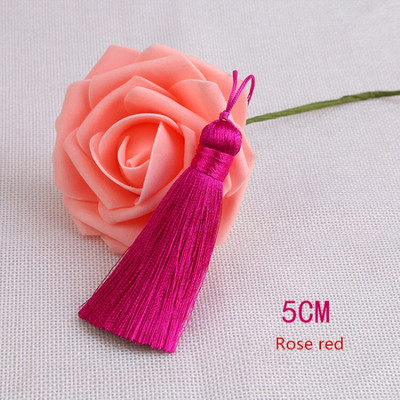 10 ks 5 cm krátke tučné mini strapce strapce DIY prívesok šperky záves odevy dekoratívne doplnky taška prívesok remeselné strapce