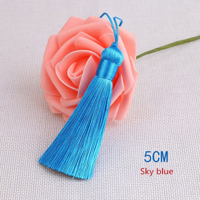 10 ks 5 cm krátke tučné mini strapce strapce DIY prívesok šperky záves odevy dekoratívne doplnky taška prívesok remeselné strapce