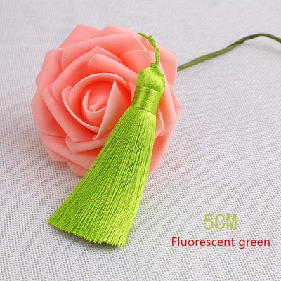 10 ks 5 cm krátke tučné mini strapce strapce DIY prívesok šperky záves odevy dekoratívne doplnky taška prívesok remeselné strapce