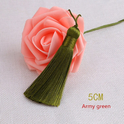 10 ks 5 cm krátke tučné mini strapce strapce DIY prívesok šperky záves odevy dekoratívne doplnky taška prívesok remeselné strapce