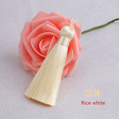 10 ks 5 cm krátke tučné mini strapce strapce DIY prívesok šperky záves odevy dekoratívne doplnky taška prívesok remeselné strapce