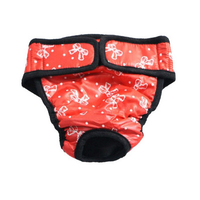 Pantaloni fiziologici pentru animale de companie Scutece sanitare lavabile Femeie pentru Chiloți pentru câini de talie mică Pantaloni scurți Lenjerie pentru cățeluș Scutec scurt Lenjerie pentru animale de companie