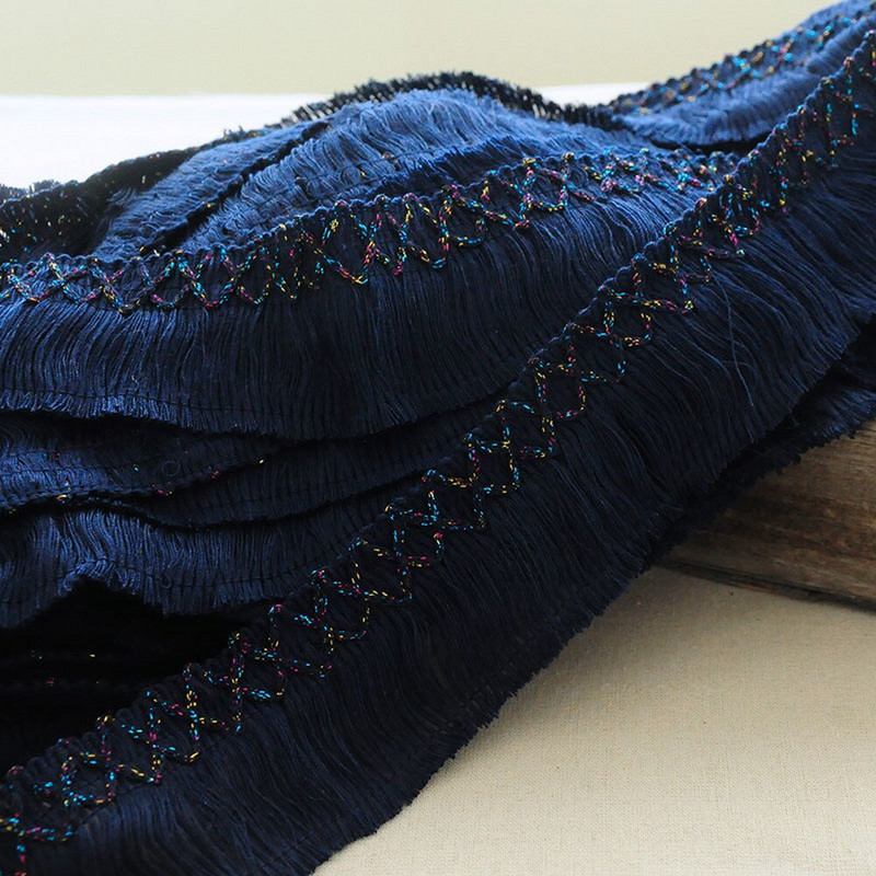 2m tumesinine roosa puuvillane etniline pehme narmastutt iseõmblemiseks isetegemiseks riided kardinad koduaksessuaarid peokaunistus 5cm