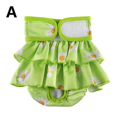 Šortky pre psov, hygienické fyziologické nohavičky, prateľné bavlnené šaty s košíčkom, plienky pre psov, menštruačné nohavičky