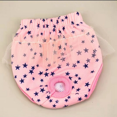 Täht Pits Puuvill Lemmiklooma Koer Füsioloogia Püksid Koer Lühikesed püksid Kassi Aluspesu Kutsikas Armas Mähe Pits Serv Sanitaarpüksid Aluspüksid