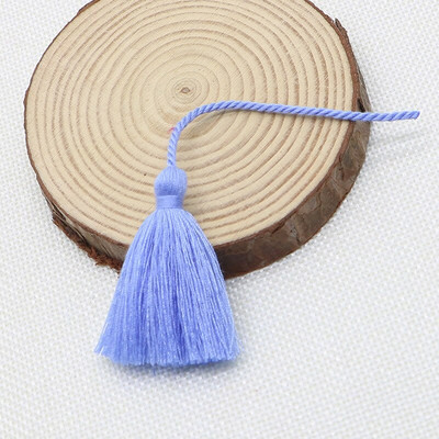 10/50 bucăți 4 cm poliester-bumbac ciucuri mici șnururi pentru chei perie pentru cercei pandantiv farmecul ciucuri franjuri DIY bijuterii