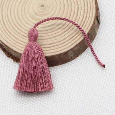 10/50 bucăți 4 cm poliester-bumbac ciucuri mici șnururi pentru chei perie pentru cercei pandantiv farmecul ciucuri franjuri DIY bijuterii