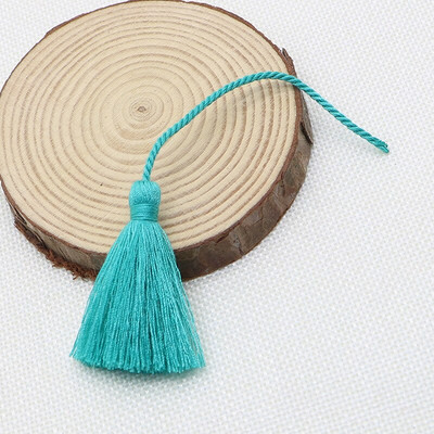 10/50 bucăți 4 cm poliester-bumbac ciucuri mici șnururi pentru chei perie pentru cercei pandantiv farmecul ciucuri franjuri DIY bijuterii