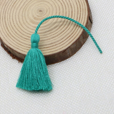 10/50 bucăți 4 cm poliester-bumbac ciucuri mici șnururi pentru chei perie pentru cercei pandantiv farmecul ciucuri franjuri DIY bijuterii