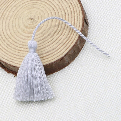 10/50 bucăți 4 cm poliester-bumbac ciucuri mici șnururi pentru chei perie pentru cercei pandantiv farmecul ciucuri franjuri DIY bijuterii