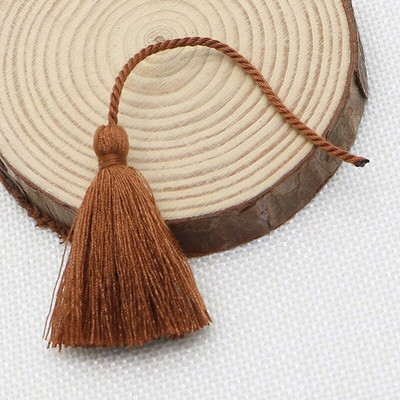 10/50 bucăți 4 cm poliester-bumbac ciucuri mici șnururi pentru chei perie pentru cercei pandantiv farmecul ciucuri franjuri DIY bijuterii