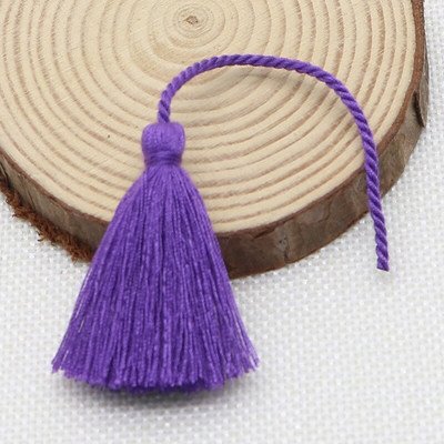 10/50 bucăți 4 cm poliester-bumbac ciucuri mici șnururi pentru chei perie pentru cercei pandantiv farmecul ciucuri franjuri DIY bijuterii