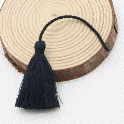 10/50 bucăți 4 cm poliester-bumbac ciucuri mici șnururi pentru chei perie pentru cercei pandantiv farmecul ciucuri franjuri DIY bijuterii